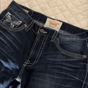 Big Star “Pioneer” Men's Dark Blue Relaxed Jeans 36L